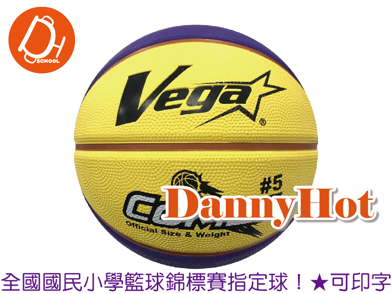 VEGA超軟橡膠籃球＃5