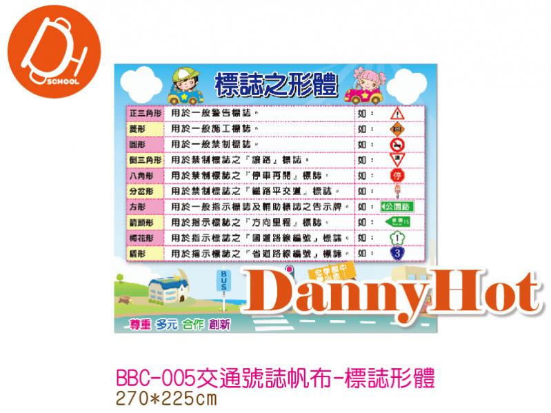 交通號誌帆布-標誌形體(270*225cm)